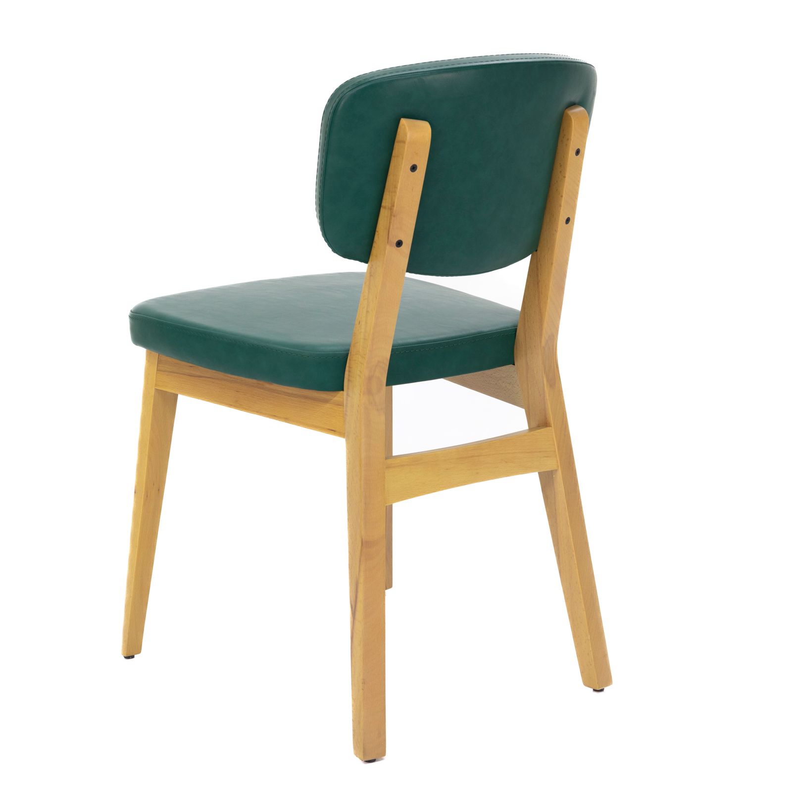 Tahta Deri Sandalye 2